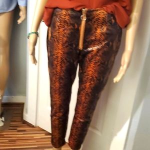 Snakeprint Pants
